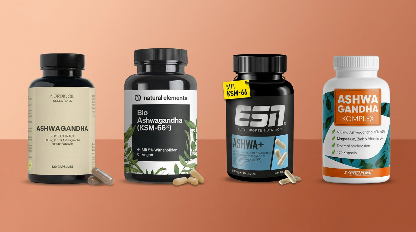 Ashwagandha Produkt-Übersicht