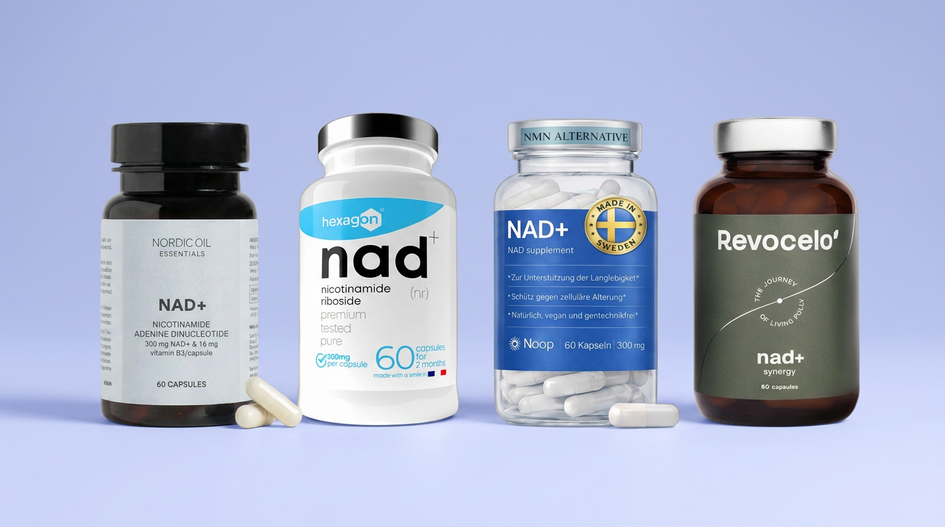 NAD+ Produkt-Übersicht