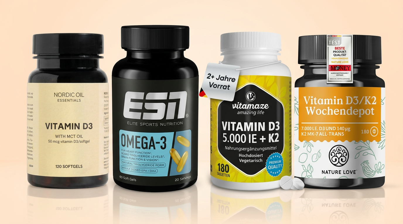 Vitamin D3 Produkt-Übersicht